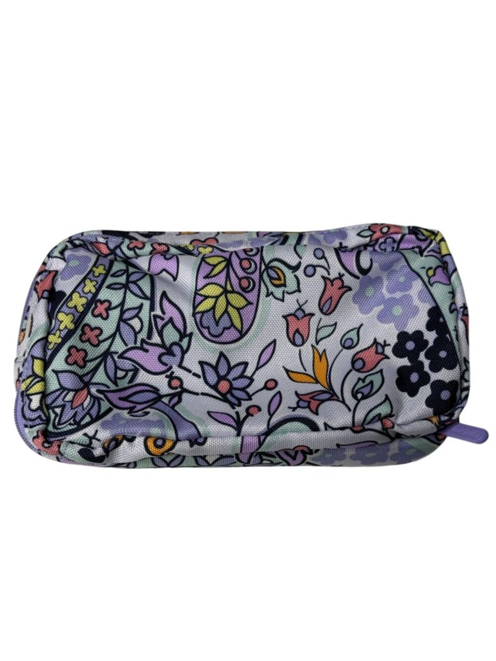 Vera Bradley Floral Paisley Travel Cosmetic Organizer Bag